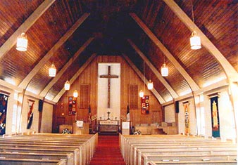 Inside picture of the Church